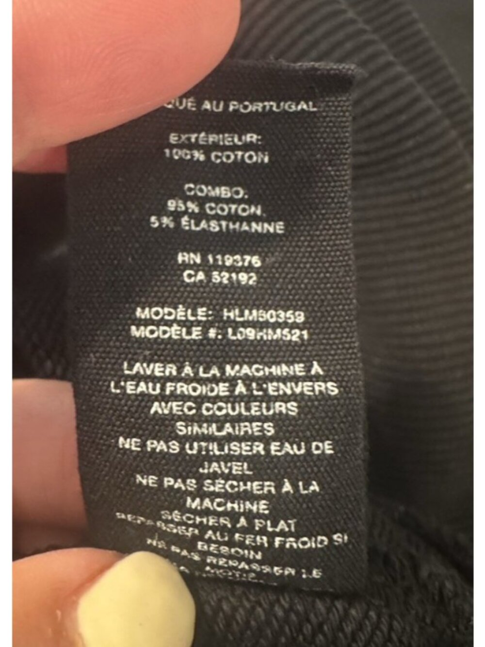 Helmut Lang Black Spell Out Hoodie Men XXL Designer Streetwear Logo - Picture 7 of 10